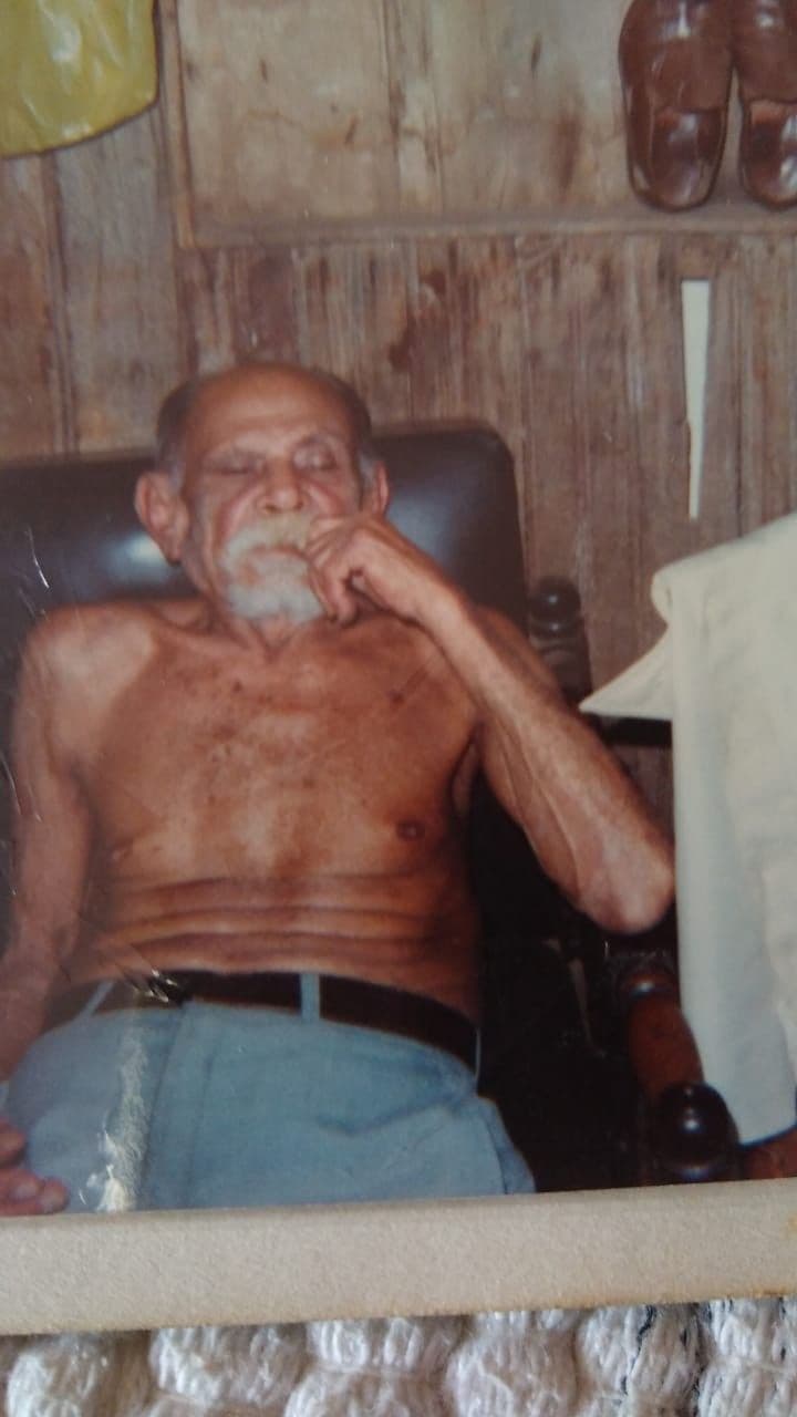 Foto antiga do bisavô