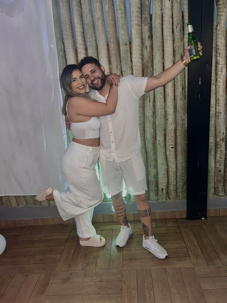 Foto original do casal